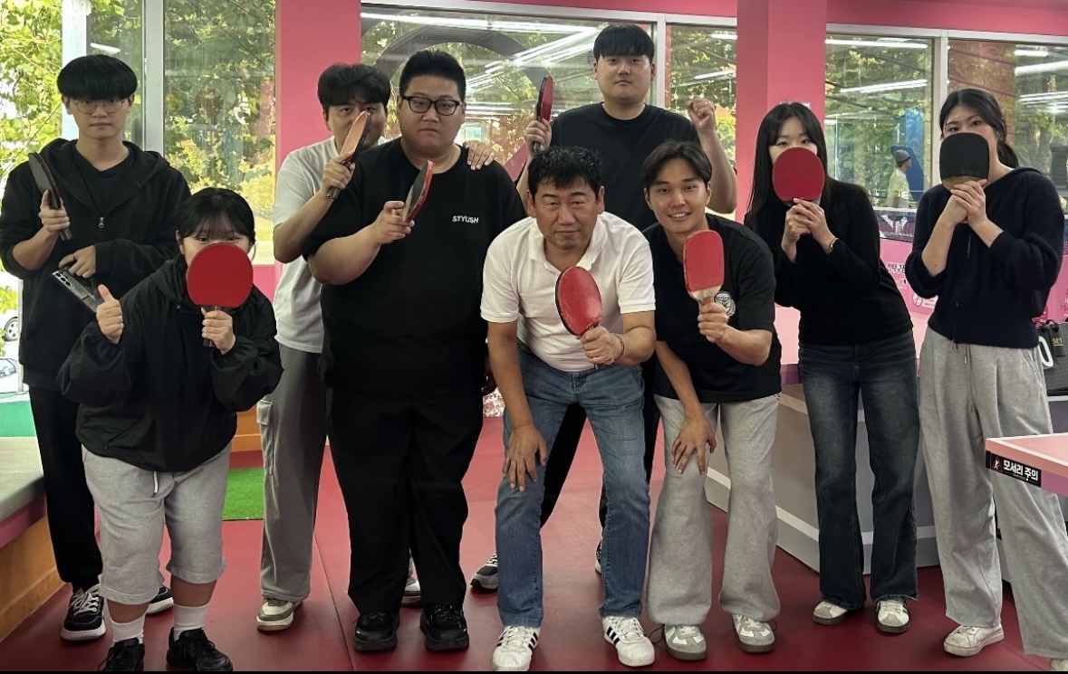 탁구 핑퐁 동아리 2학기 이미지